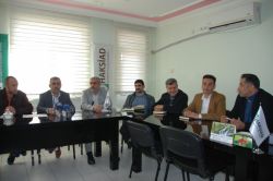 HAKSİAD Sur esnafıyla görüştü