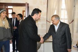 Mardin’deki göçmenlerden Vali Koçak’a ziyaret