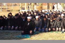 Elazığ’daki STK’lar ODTÜ saldırıları Namazla protesto etti