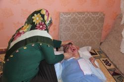 Evine kurşun isabet eden aileden çatışmalara tepki