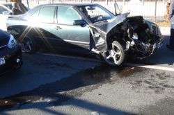 Elazığ'da maddi hasarlı trafik kazası