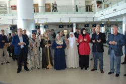 Umre kafilesi dualarla kutsal topraklara uğurlandı