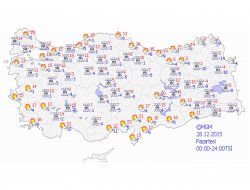 Meteorolojiden buzlanma ve don uyarısı