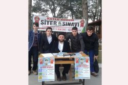 Amasya'da Siyer sınavına kayıt stantları açıldı