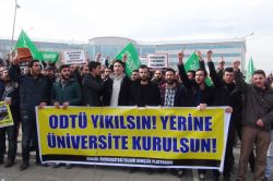 ODTÜ’deki mescit saldırısı Bingöl’de lanetledi