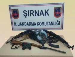 Şırnak’ta PKK’ye silah götüren 2 kişi yakalandı