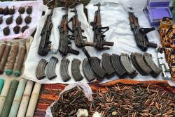 Dargeçit'te cephane ele geçirildi