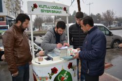 Batman’da siyer sınavı için stant açıldı