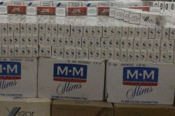 Yabancı plakalı araçta kaçak sigara ele geçirildi