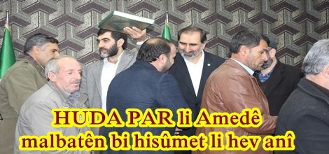 HUDA PAR li Amedê malbatên bi hisûmet li hev anî
