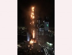 Dubai’de gökdelen yangını (GÜNCELLENDİ)