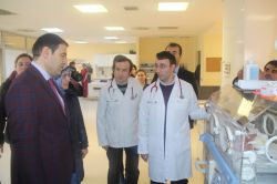 Ağrı’da çocuk yoğun bakım ünitesi açılışı yapıldı