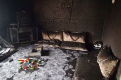 Batman’da bir evde çıkan yangında maddi hasar oluştu