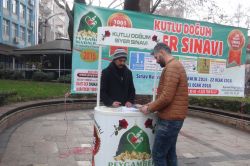 Denizli’de Siyer sınavı için stant açıldı