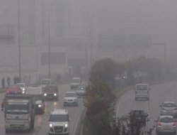 Gaziantep’te sis hayatı olumsuz etkiledi