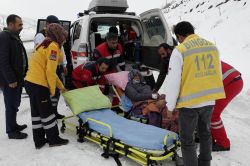 Bingöl’de hastalar UMKE tarafından hastaneye yetiştirildi