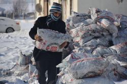 Tatvan köylerindeki kömür dağıtımı tamamlandı