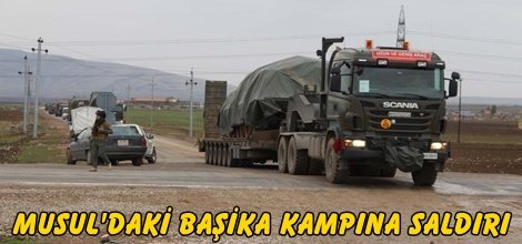 Başika kampına saldırı