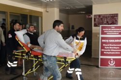 Bingöl'de demiryolu tünel inşaatında göçük: 3 yaralı