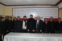 Diyarbakır İslami STK'lardan Saadet Partisine ziyaret