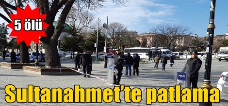 Sultanahmet’te patlama