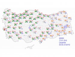 Meteorolojiden kuvvetli yağış uyarısı