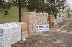 Batman’da 101 bin paket kaçak sigara ele geçirildi