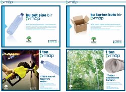 Geri dönüşüm tesisi ile 43 bin ağaç kesilmekten kurtuldu