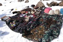 Ağrı'da çok sayıda mühimmat ele geçirildi