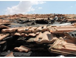 Mardin'de Okul Çatısı Yandı