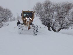 Bingöl’de 184 köy yolu ulaşıma kapandı