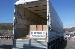 Batman’da 69 bin paket kaçak sigara ele geçirildi