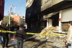 Tekstil deposundaki yangının çıkış sebebi belirlendi