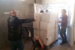 Mardin’de bin 100 aileye gıda yardımı