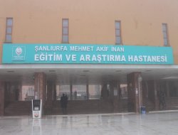 Urfa Eğitim-Araştırma Hastanesi yıllık istatistiklerini açıkladı