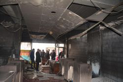 Batman’da 3 işyeri kül oldu