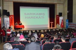 Sarıkamış’ta hayatını kaybedenler Bitlis’te anıldı