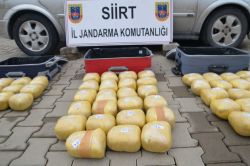 Siirt’e 57 kilo uyuşturucu ele geçirildi