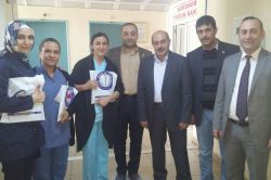 Sağlık çalışanlarına Yasin-i Şerif hediye edildi