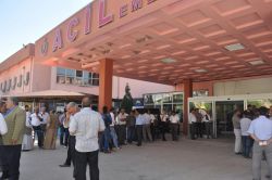 Çocuğun bastığı cisim patladı