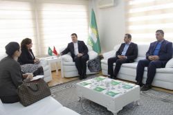 Avusturalya heyetinden HÜDA PAR’a ziyaret