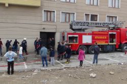 Diyarbakır'ın Silvan ilçesinde evde çıkan yangın korkuttu