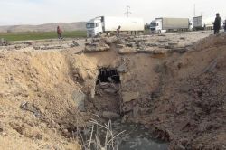 Mardin'in Nusaybin ilçesindeki patlama anı kameraya yansıdı video