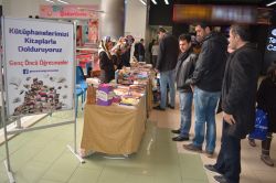 Kütüphanelerimizi kitaplarla dolduruyoruz kampanyası