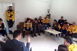 Silopi’deki 112 ekibine takdir belgesi