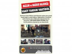 Ji Kerwana Umûdê ji bona xelkê mexdûr banga alîkariyê