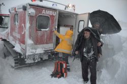 Kalp krizi geçiren hasta büyük uğraşlar sonucu kurtarıldı