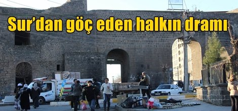 Sur’dan göç eden halkın dramı