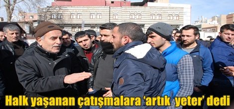 Diyarbakır halkı yaşanan çatışmalara ‘artık  yeter’ dedi video