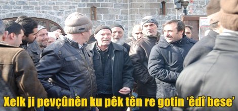 Xelk ji pevçûnên ku pêk tên re gotin ‘êdî bese’